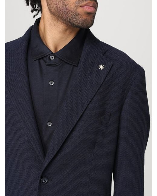 Manuel Ritz Blue Blazer for men