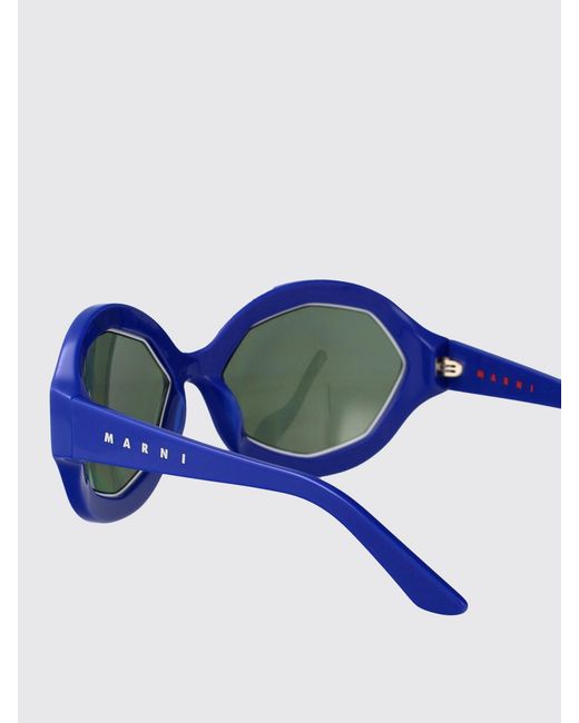 Marni Blue Cumulus Cloud Acetate Sunglasses for men