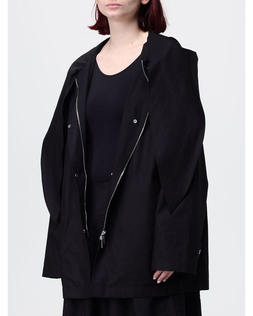Totême Blue Hooded Organic Cotton Jacket