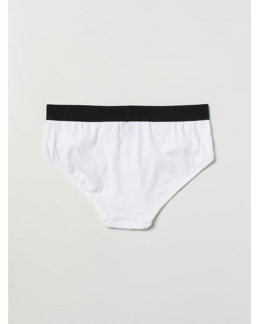 Slips De Algodón Elástico Tom Ford de hombre de color White