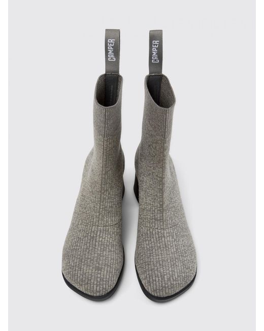 Camper Gray Kora Ankle Boot