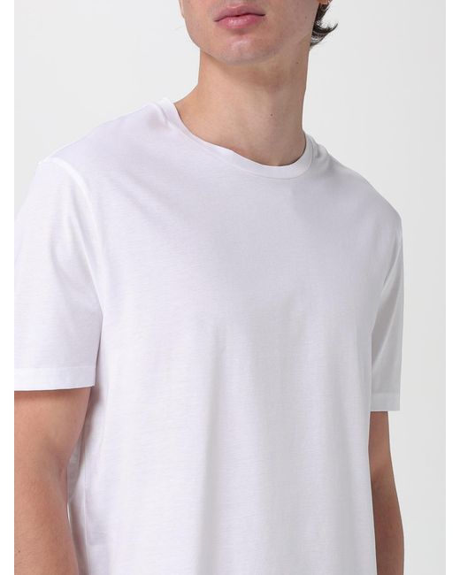 T-Shirt Basic di Boss in White da Uomo