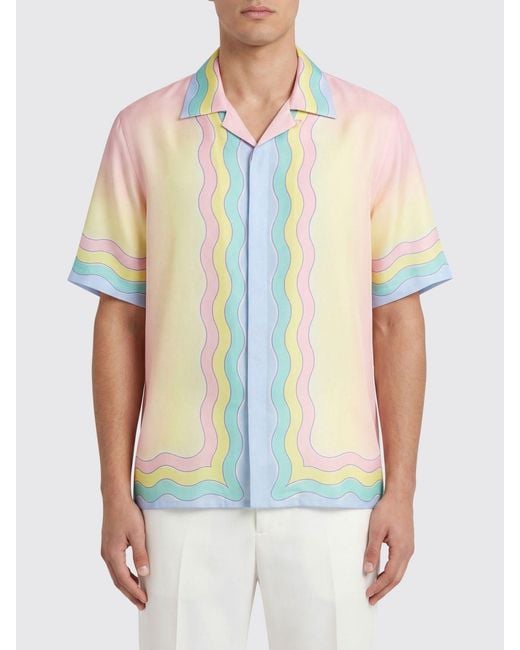 Casablanca White Shirts Silk for men