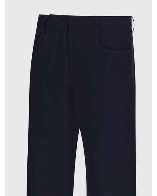 Max Mara Blue Trousers