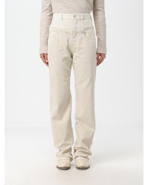 Isabel Marant Natural Jeans In Denim