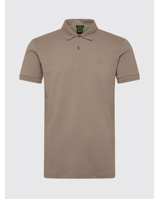 Boss Multicolor Cotton Polo Shirt for men