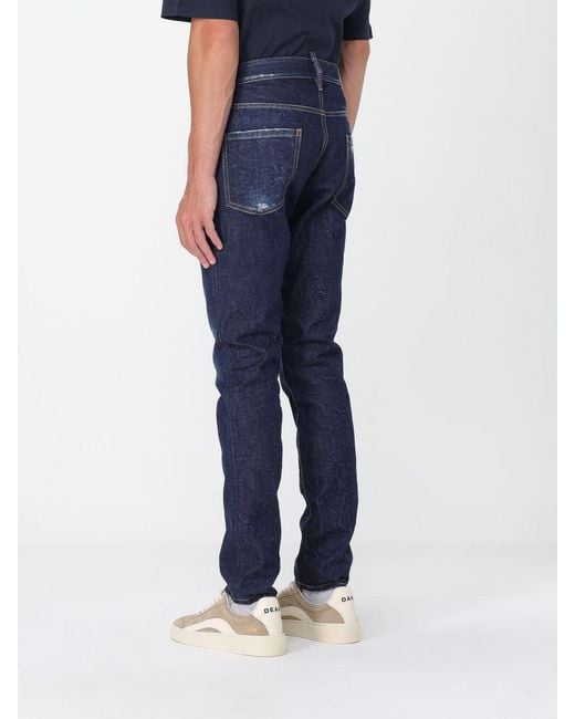 DSquared² Blue Trousers for men