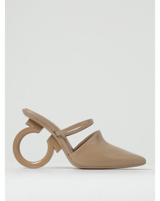 Ferragamo Natural Absatzschuhe Damen