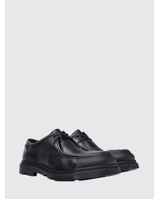 Camper White Junction Leather Derby Shoes for men