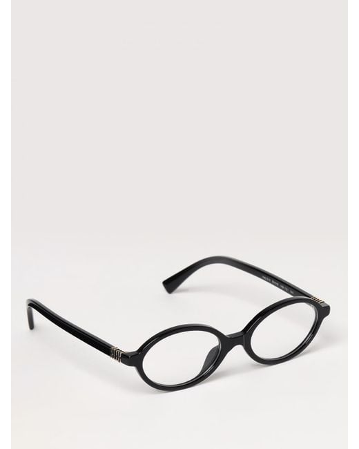 Miu Miu Black 01Xv Acetate Optical Glasses