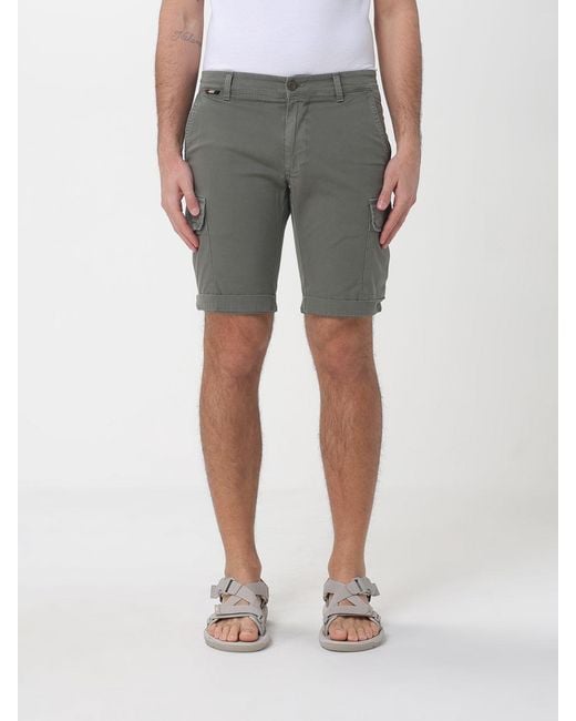 Mason's Gray Cargo Shorts for men