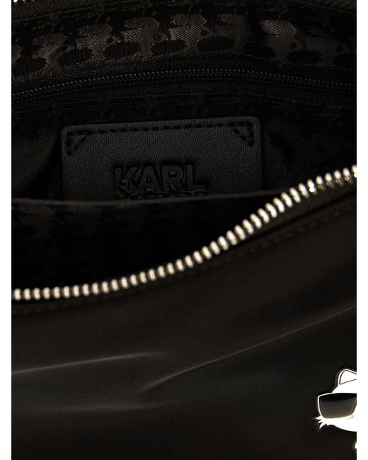 Bolso de hombro Karl Lagerfeld de color Black