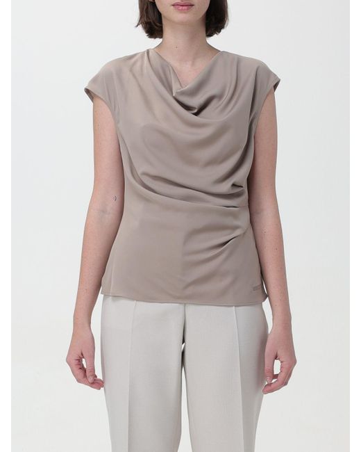 Top e bluse di Calvin Klein in Gray