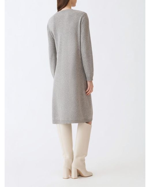 Fabiana Filippi Gray Dress