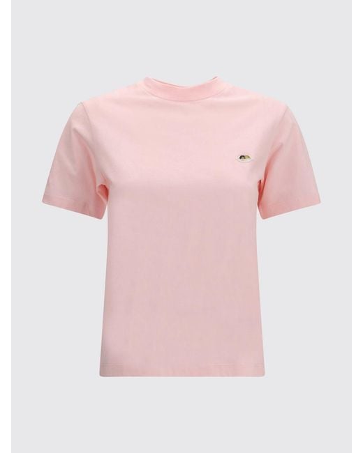 Fiorucci Red Cotton T-Shirts With Logo