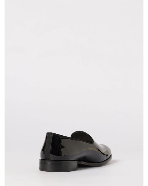 Doucal's White Patent Leather Loafers for men