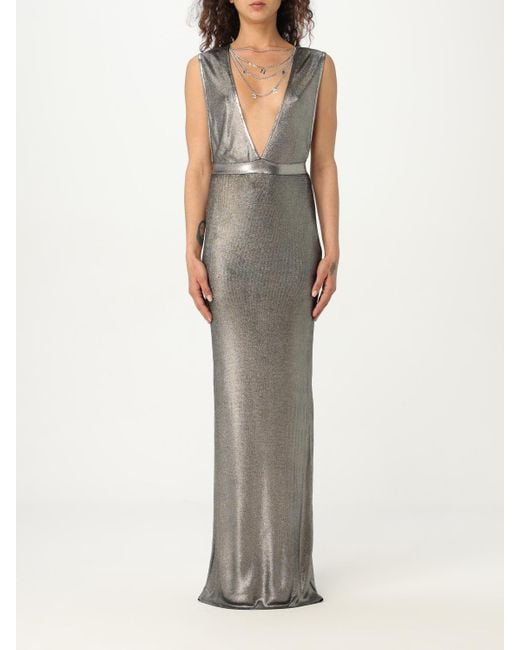 Vestido Mujer Elisabetta Franchi de color Gray
