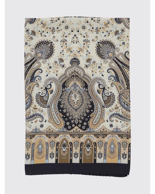 Etro Gray Scarf