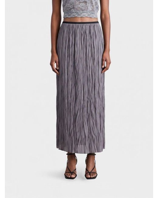 Roberto Collina Gray Skirt