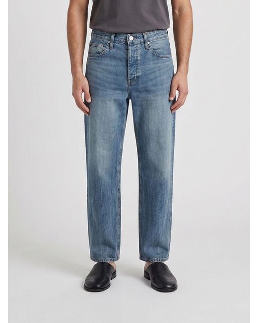 Wooyoungmi Blue Wide-Leg 5-Pocket Jeans for men