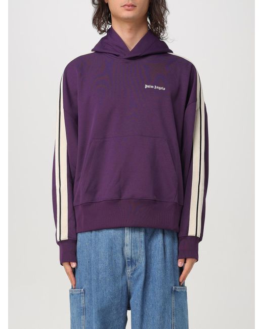 Sudadera Hombre Palm Angels de hombre de color Purple