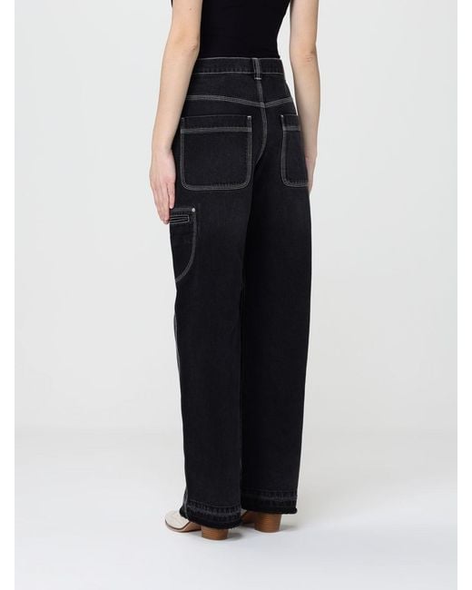 Isabel Marant Black Wide Leg Jeans