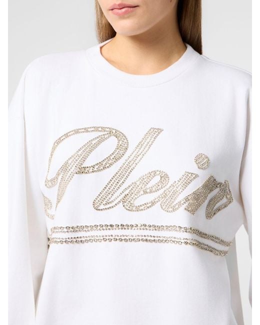 Philipp Plein White Sweatshirt
