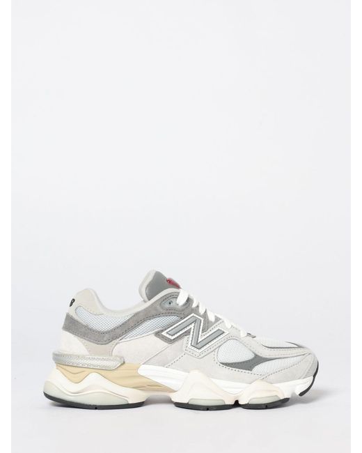 New Balance White 9060 Sneakers for men