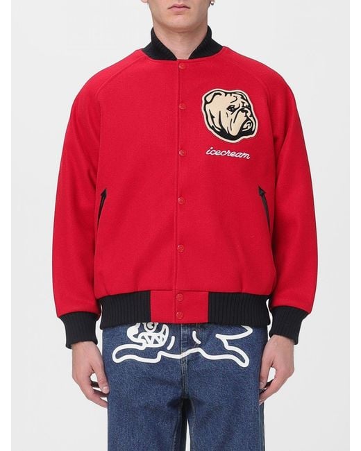 ICECREAM Red Jacket for men