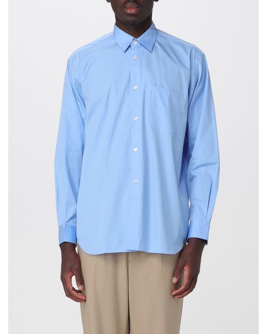 Comme des Garçons Blue Comme Des GarÇ Ons Classic Long-Sleeve Shirt for men
