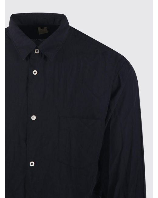 Comme des Garçons Blue Jersey Casual Shirt for men