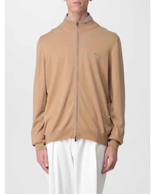 Cardigan Homme Boss pour homme en coloris Natural