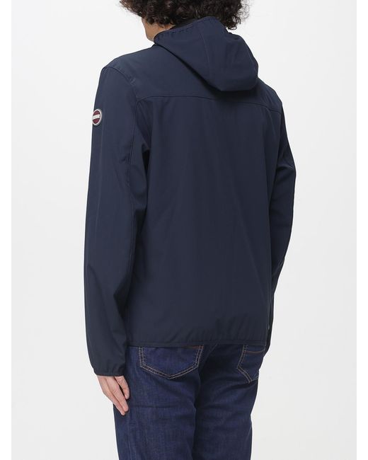Colmar Blue Softshell Hooded Jacket for men