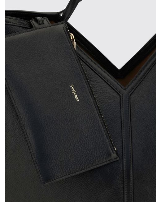 Borsa Tote di Saint Laurent in Black da Uomo