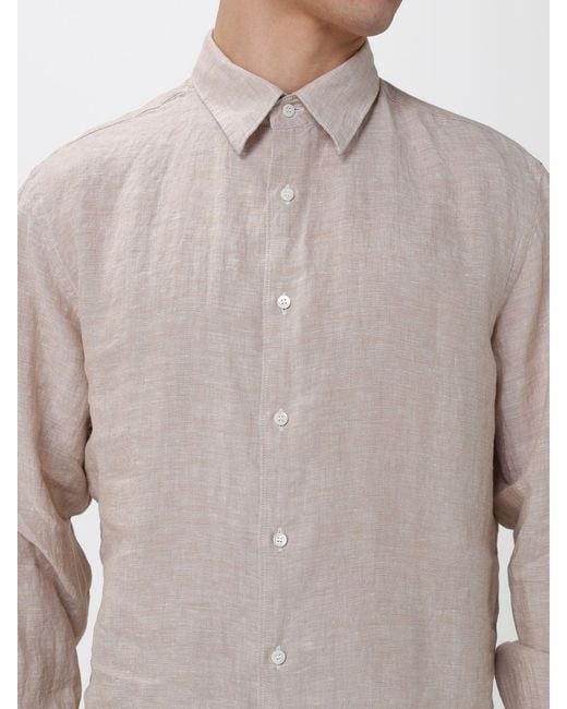 Aspesi Natural Linen Blend Casual Shirt for men