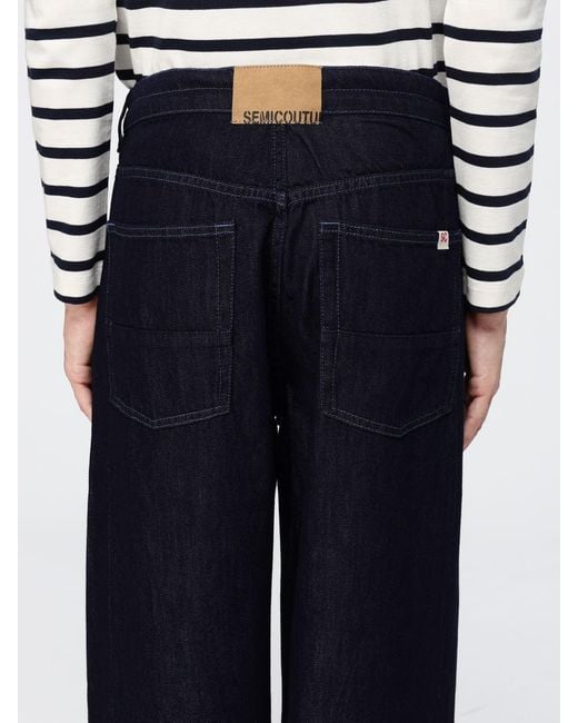 Semicouture Blue Pants