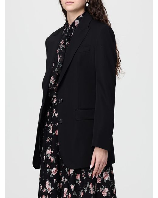 Dolce & Gabbana Black Dolce &Amp Gabbana Virgin Wool Blazer