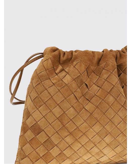 Bottega Veneta Brown Woven Suede Dustbag