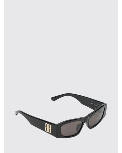 Balenciaga Black Nano Acetate Sunglasses