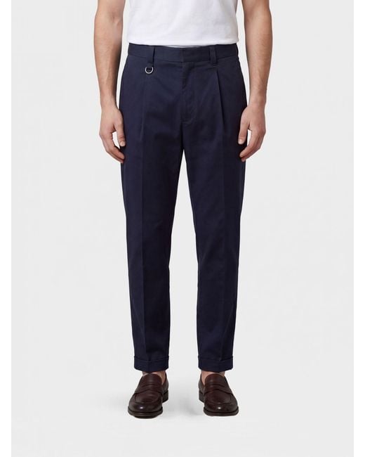 Paolo Pecora Blue Pants for men