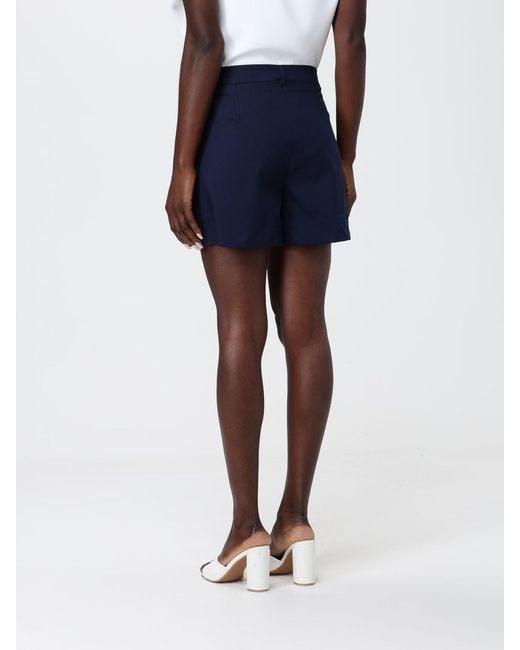 Hanita Blue Twill Chino Shorts