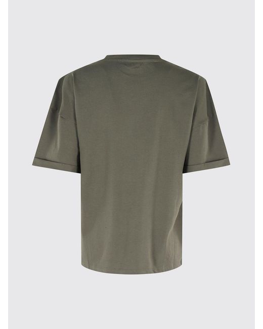 FEDERICA TOSI Green Basic Cotton T-Shirt