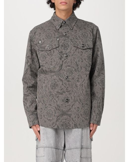 Versace Gray Jacket for men