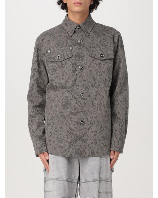 Versace Gray Jacket for men
