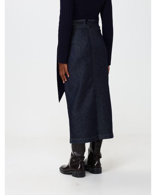 Emporio Armani Blue Skirt