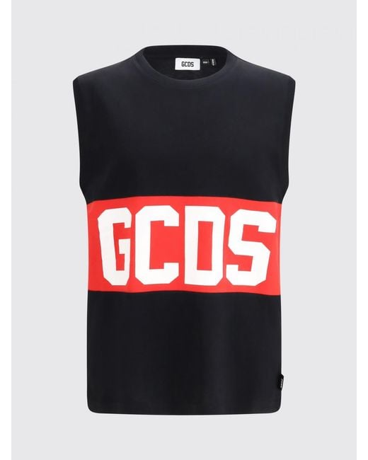 Gcds Blue Sleeveless Top for men