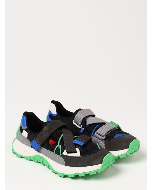 Sneakers Drift Trail in tessuto riciclato e pelle di Camper in Green da Uomo