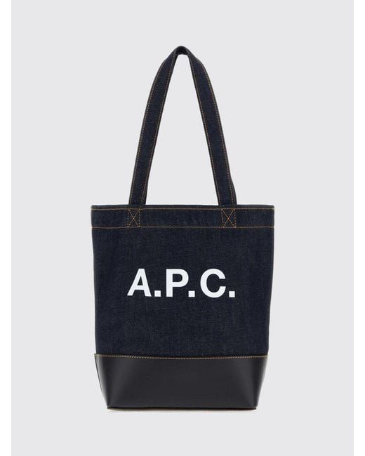 Borsa Uomo di A.P.C. in Blue da Uomo