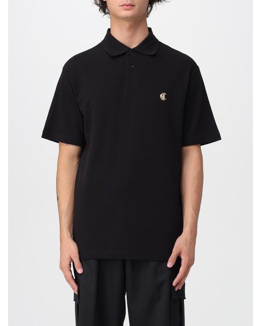 Just Cavalli Black Polo Shirt for men