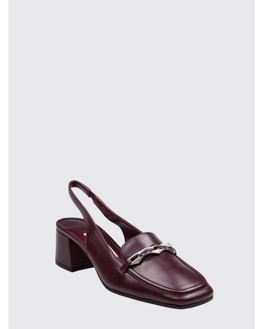 Jimmy Choo Brown Diamond Tilda Smooth Leather Slingbacks With Horsebit And Low Heel
